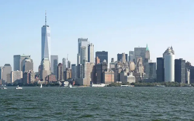 Lower Manhattan skyline